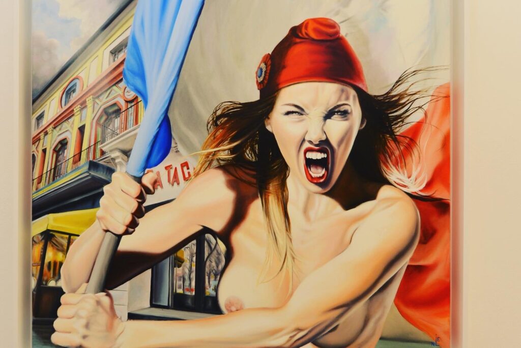 exposition- Nice- Galerie- Portraits - Marianne- Bataclan