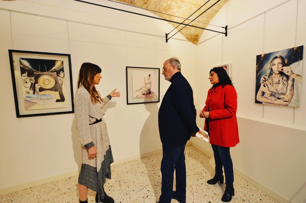 Exposition- galerie- Nice- Vieux Nice- portraits - peinture à l'huile- aquarelle