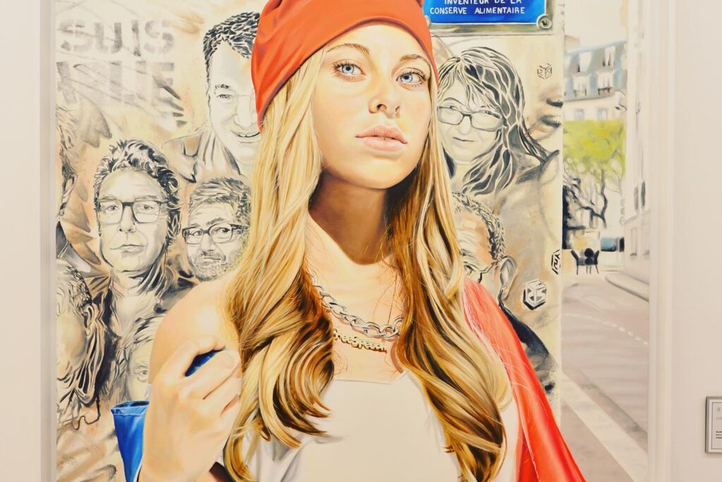 exposition- Nice- Galerie- Portraits - Marianne- Charlie Hebdo