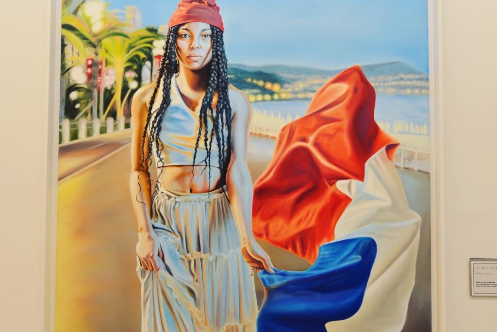 exposition- Nice- Galerie- Portraits - Marianne -promenade des Anglais